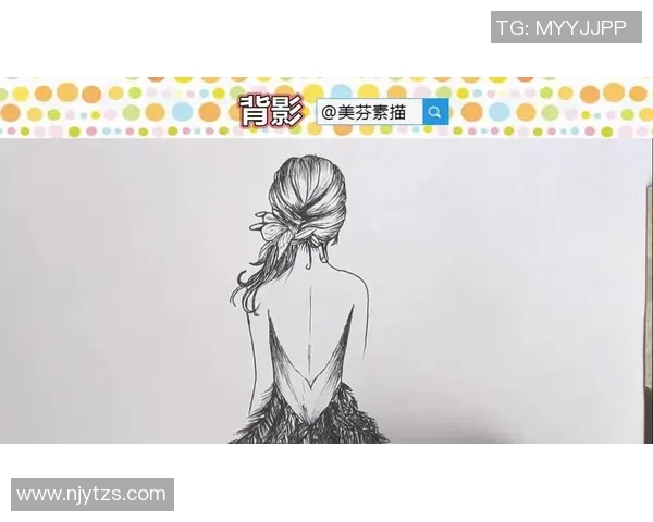 足球明星背影手绘艺术作品展现运动魅力与个性风采